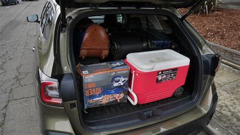 2020 Subaru Outback Cargo Space How Much Luggage And Gear Fits