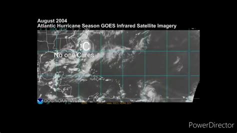 2004 Atlantic Hurricane Season But The Storms Talk Youtube