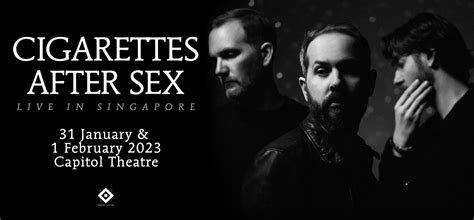 Cigarettes After Sex Live In Singapore