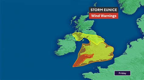 Met Office Issues Rare Red Weather Warning As Uk Braces For Storm