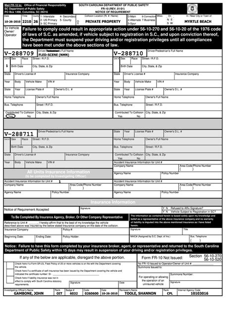 Fr10 Form Fill And Sign Printable Template Online Us Legal Forms
