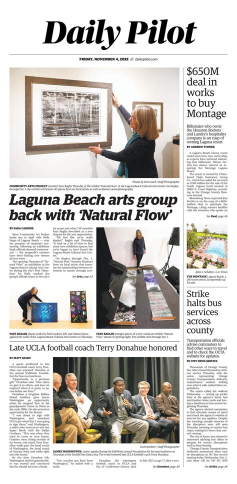 Daily Pilot e-newspaper: Friday, Nov. 4, 2022 - Los Angeles Times