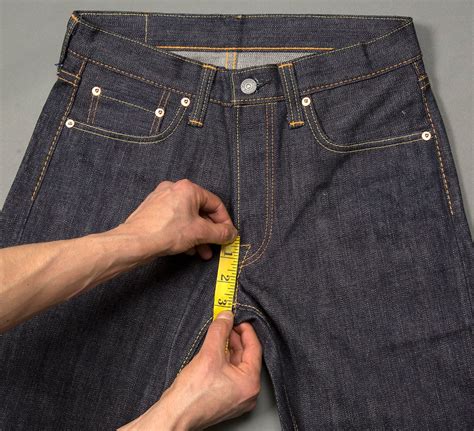 How To Measure Jeans Trousers And Tops Rivet And Hide