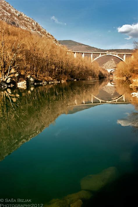 Solkan Bridge Is The Most Prominent Bridge On The Bohinj Railway Route