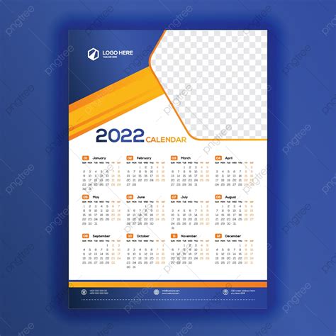 2022 Calendar Design Template Template Download On Pngtree