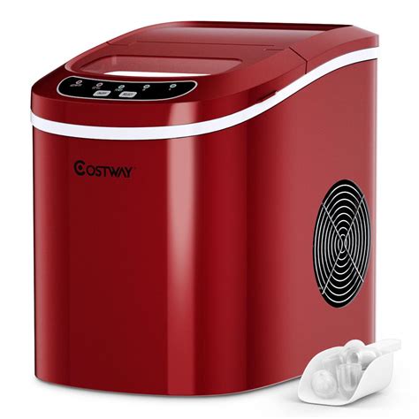 The costway portable ice maker is a beast at cranking out the cubes. Costway 14 in. 26 lbs. Portable Compact Electric Ice Maker ...