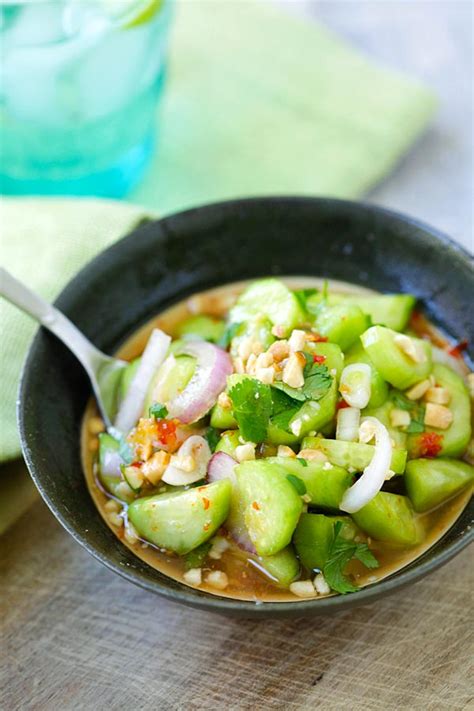 Our most trusted thai salad recipes. Thai Cucumber Salad | Easy Delicious Recipes