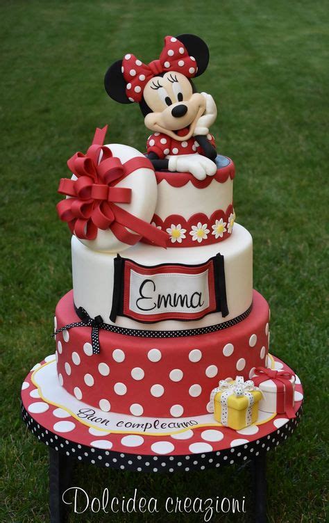 Minnie Mouse Cake Torta Minni Topolina Torta Minnie Pastel De