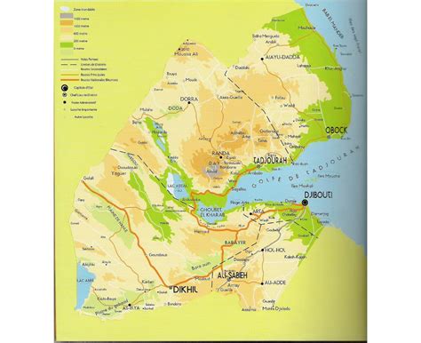 Djibouti Ethnic Map