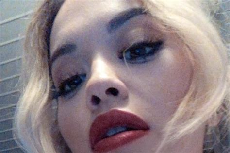 Rita Ora Strips Topless For Fan Peepshow On Instagram Daily Star