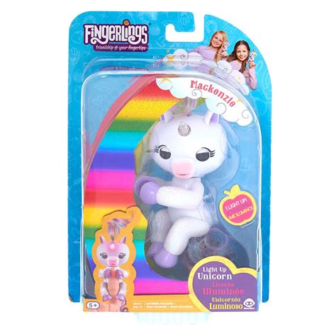Wowwee Fingerlings Interactive Baby Unicorn Gigi Claires Us
