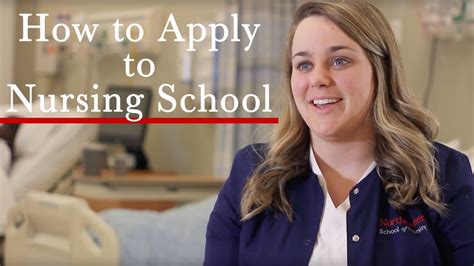 How To Apply To Nursing School Youtube