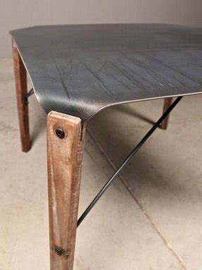 This high quality steel table base is entirely handmade out of steel and it's one the top is made of solid wood, the table frame is made of sturdy, matt crude steel. Wood Top Coffee Table Metal Legs - Foter