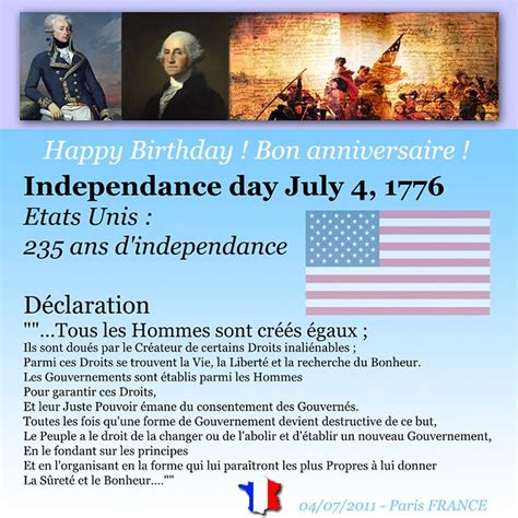 The idea that all people of every nation deserve these rights started with that one declaration in 1776, and continue to. july 4, 1776, independance day of USA | Flickr - Photo ...