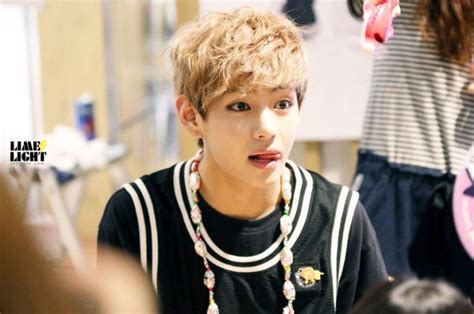 26 Times Bts V Just Couldn T Keep His Tongue In His Mouth — Koreaboo