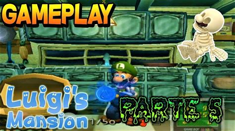Luigis Mansion Parte 5 Guía 100 Gameplay Español Youtube