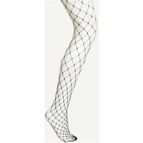 Wide Knit Fishnet Stockings 23 Brl Liked On Polyvore Featuring