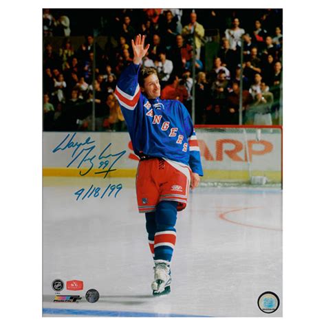 Wayne Gretzky Autographed Photo Autograph Authentic Touch Of Modern