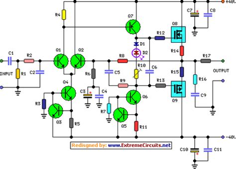 Amplifiers with 1000 watts or more. 60 Watt Audio Power Amplifier Circuit Diagram Circuit Diagram