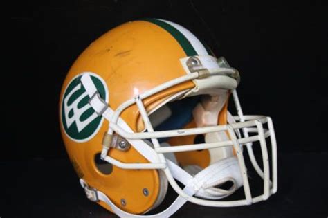The canadian football league's edmonton franchise will now be known as the elks, the club announced on tuesday, after discarding their longtime name the eskimos the eskimos name was retired in 2020 and the club known as the edmonton football team while it considered a new identity. ORIGINAL Schutt Bike Vintage Game Used Worn Football ...