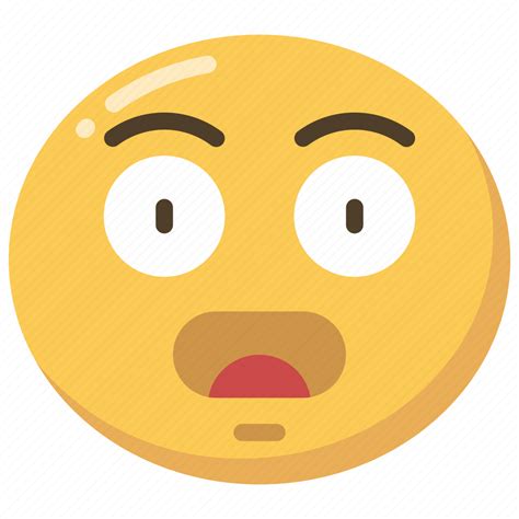 Emoji Emoticon Shock Shocked Wow Icon Download On Iconfinder