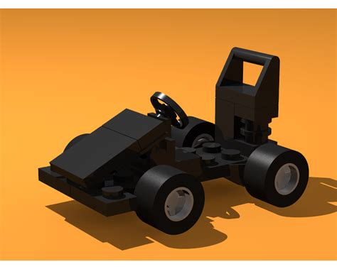 Lego Moc Basic Go Kart By Epicfranek Rebrickable Build With Lego