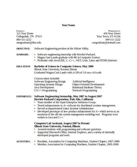 A complete guide to writing a computer science resume. 12+ Computer Science Resume Templates - PDF, DOC | Free & Premium Templates