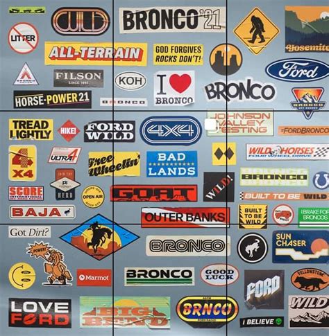 We would like to show you a description here but the site won't allow us. Today's Teaser: Ford Bronco Stickers Preview Paint Colors ...
