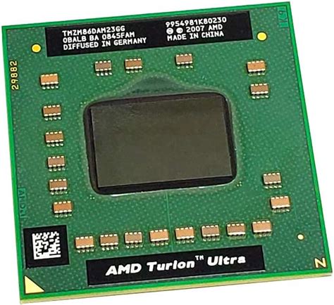 Amd Turion X2 Ultra Dual Core Zm 86 Procesador Turion Socket S1 Zm