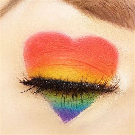 15 Rainbow Makeup Looks To Show Your Pride Society19 Rainbow Makeup