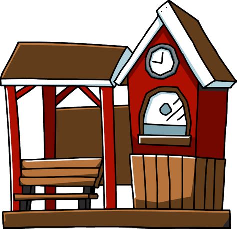 Train Station Png Train Station Cartoon Png Clipart Full Size