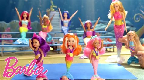 Atuendos de hadas rapunzel, ariel, jasmine y barbie: Sirenas Dreamtopia - los juegos del verano | Dreamtopia | @Barbie en Español - YouTube