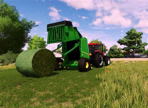 John Deere M Balenpers V FS Mod Farming Simulator Mod