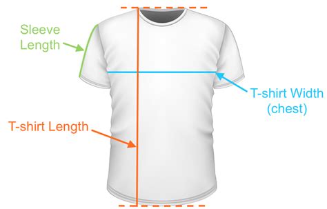 Size Chart The Wholesale T Shirt Co