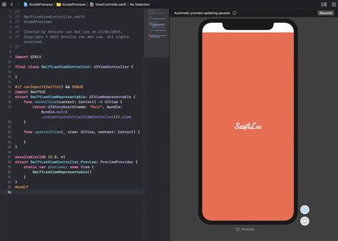Using Xcode Previews with existing UIKit views without using SwiftUI ...