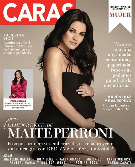 Maite Perroni Announces The Sex Of Her Baby And Shows Off A Tender Pregnancy Belly American