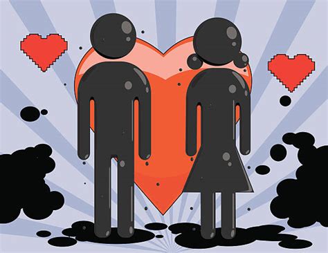 Cartoon Of The Passionate Couple Having Sex Illustrations Royalty Free