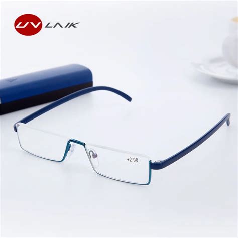 Buy Uvlaik Tr90 Reading Glasses Women Men Lightweight Frame Resin Lenses