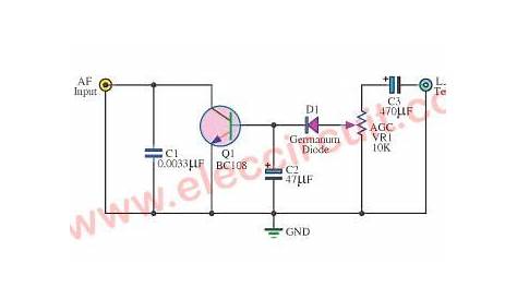 simple agc circuit diagram