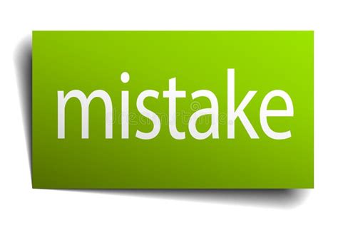 Mistake Sign Stock Vector Illustration Of Style Template 122520582