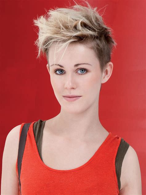 Very Short Haircut With Windswept Styling For Fun And Confident Women