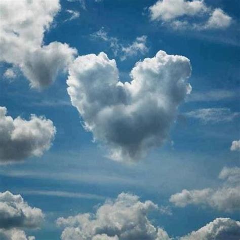 Nubes En Forma De Coraz N Clouds Heart In Nature Nature