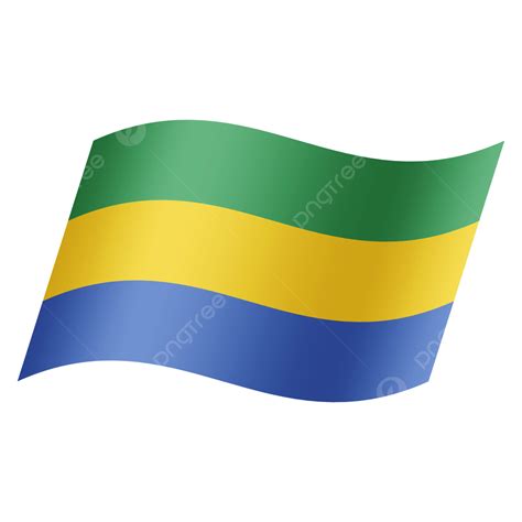 design simples da bandeira nacional do gabão png bandeira do país bandeira da nação simples