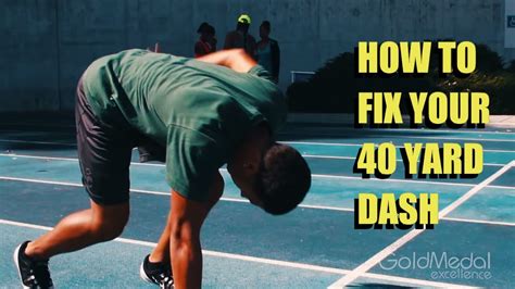 How To Improve Your 40 Yard Dash Time With A Better 3 Point Stance