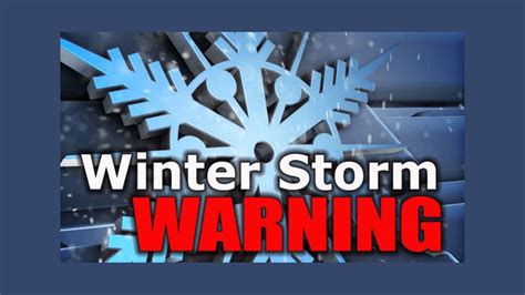 Winter Storm Warning Issued In Kmmo Listening Area Kmmo Marshall Mo