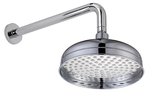 Traditional 8 200mm Fixed Round Drench Apron Shower Head Rainshower Chrome Ebay