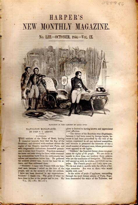 Harpers New Monthly Magazine Volume Ix No Liii October 1854 By