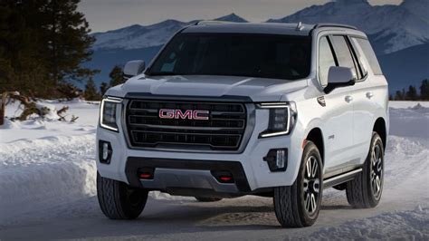 2021 Gmc Yukon Revealed Denali Diesel And A New At4 Trim Cnet