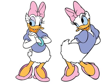 18 Daisy Duck SVG Cut Files Daisy Duck Vector Clipart Disney SVG