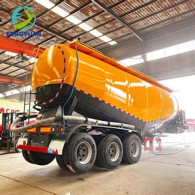 Cbm Ton V Shape Cement Tanker For Sale Fly Ash Bulker Capacity